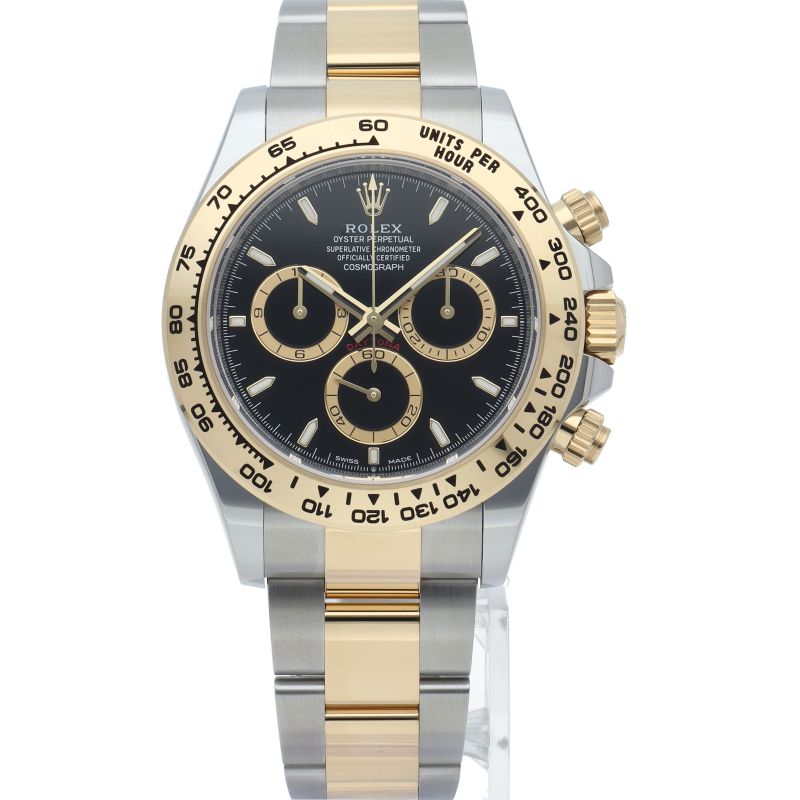 Rolex Cosmograph Daytona Watch Box 18k Yellow Gold SS Black — view 2