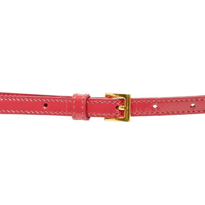 Prada Logo Crossbody Shoulder Bag Wallet Pink Saffiano Leather — view 8