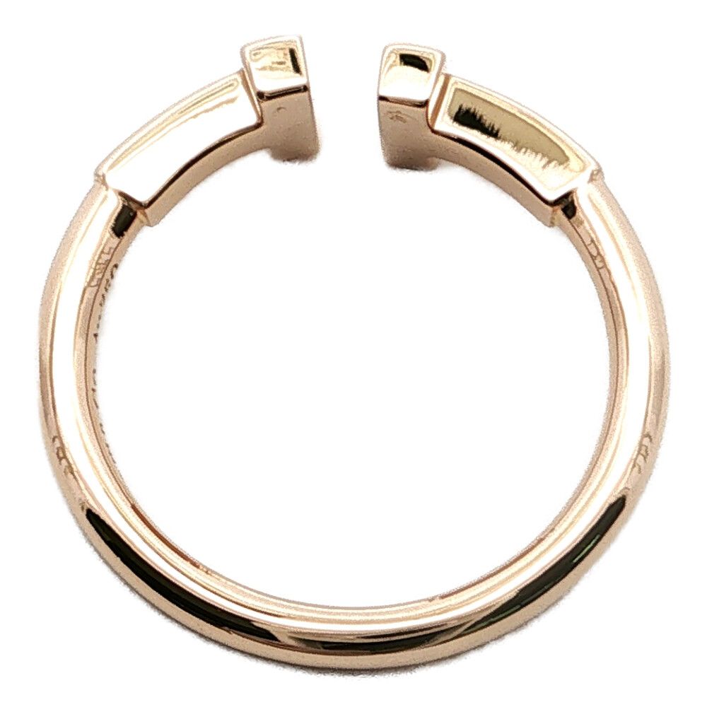 Tiffany & Co T Wire Ring 18k Pink Gold — view 4