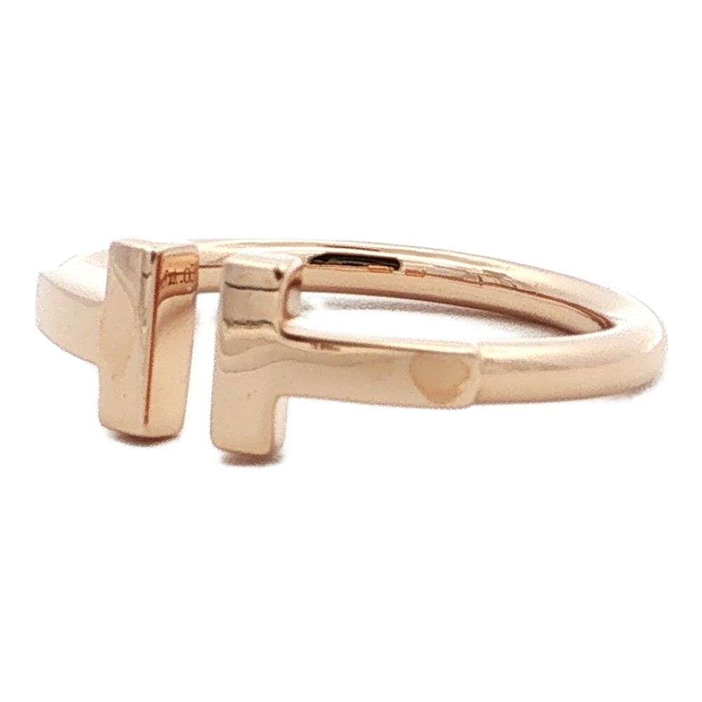 Tiffany & Co T Wire Ring 18k Pink Gold — view 3