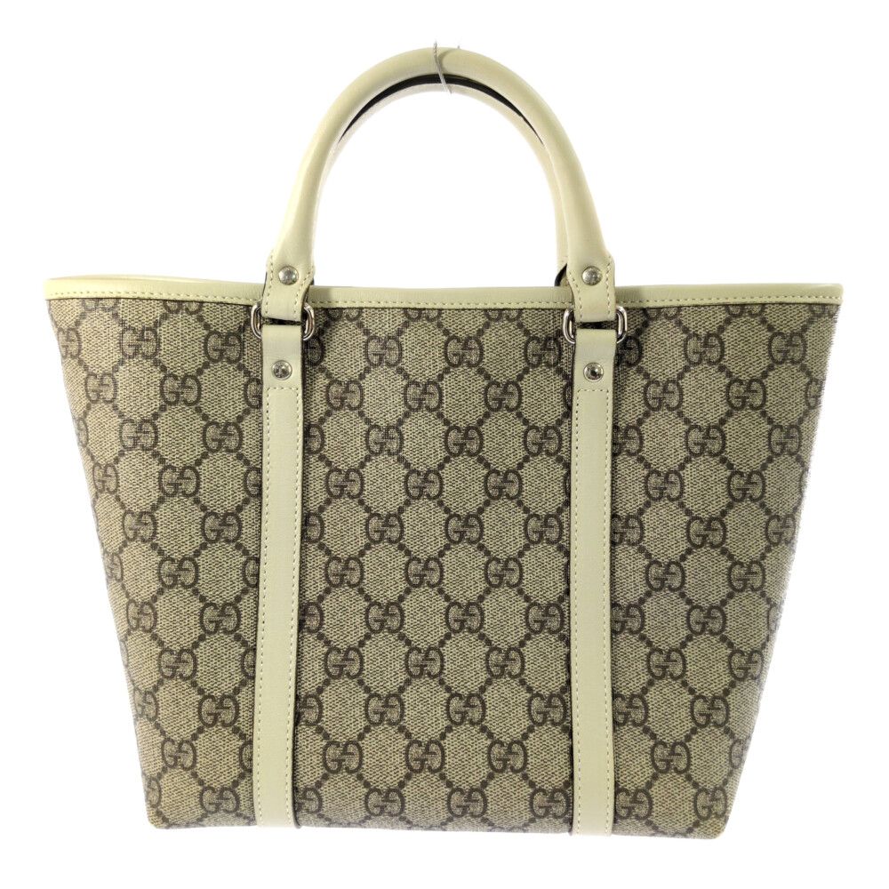 Gucci GG Supreme Handbag Brown All — view 3