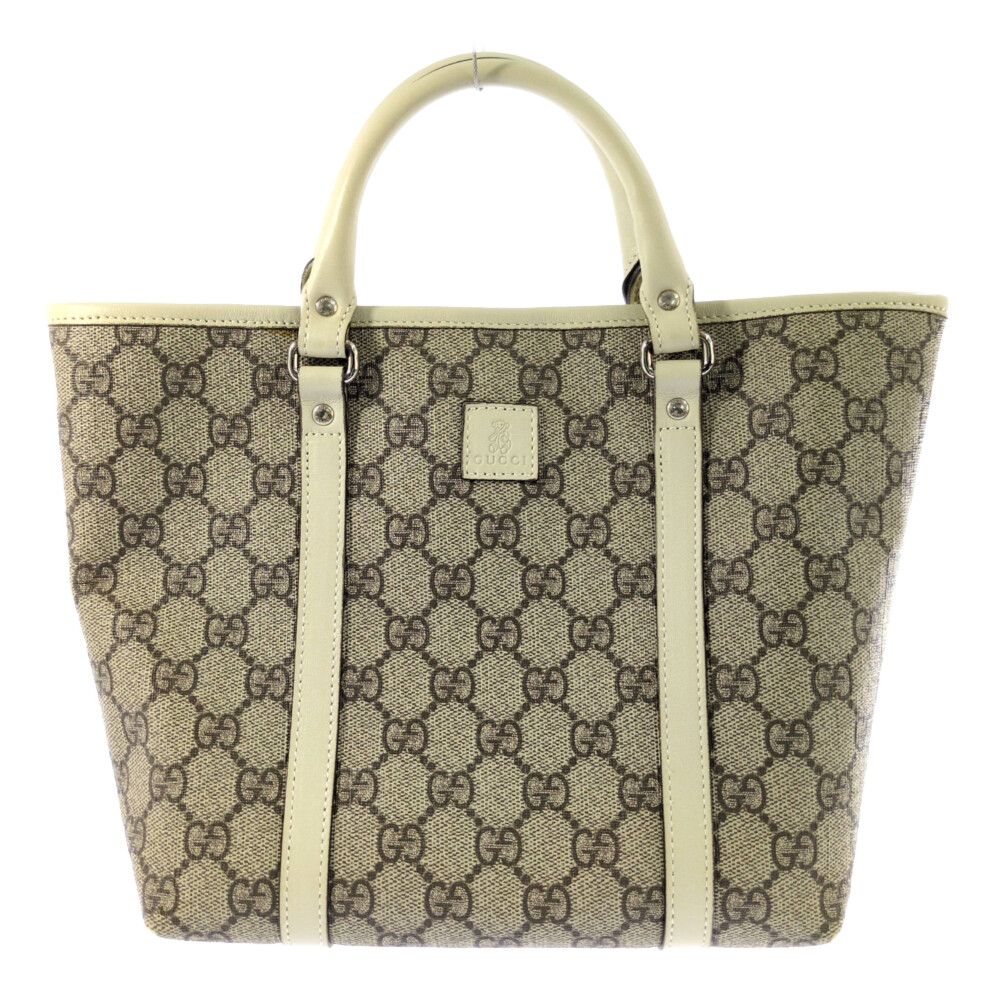 Gucci GG Supreme Handbag Brown All