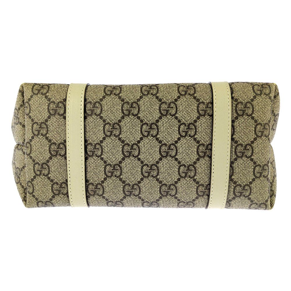 Gucci GG Supreme Handbag Brown All — view 4