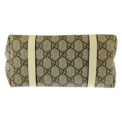 Gucci GG Supreme Handbag Brown All — view 4