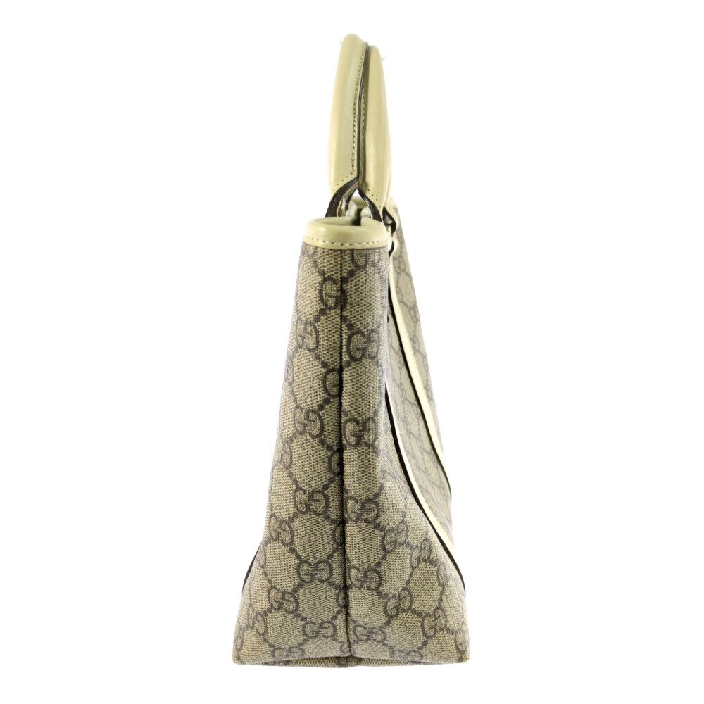 Gucci GG Supreme Handbag Brown All — view 2