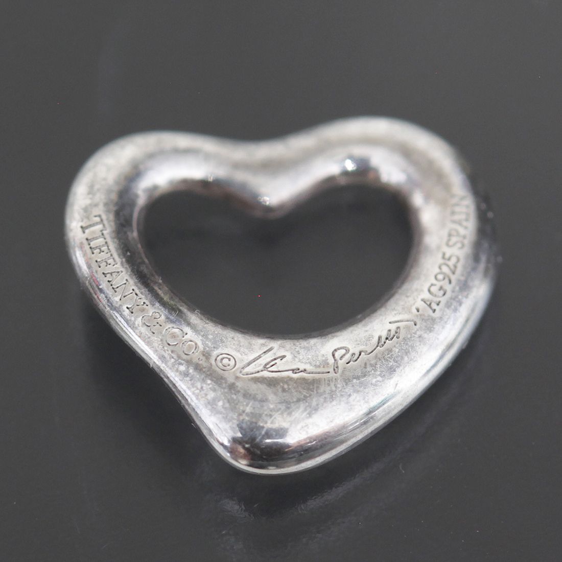 Tiffany & Co Open Heart Pendant Top Set — view 2