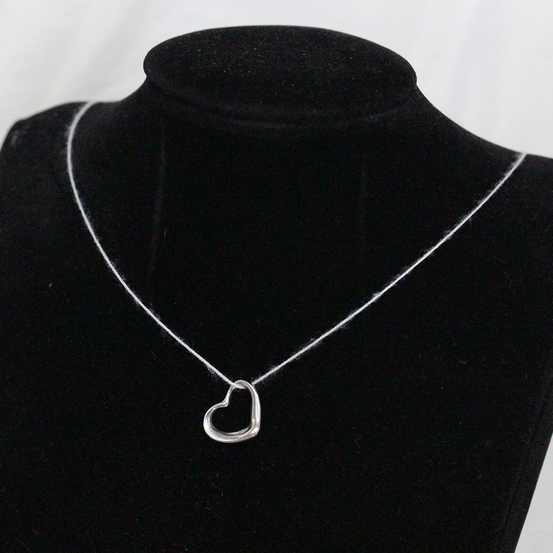 Tiffany & Co Open Heart Pendant Top Set — view 5