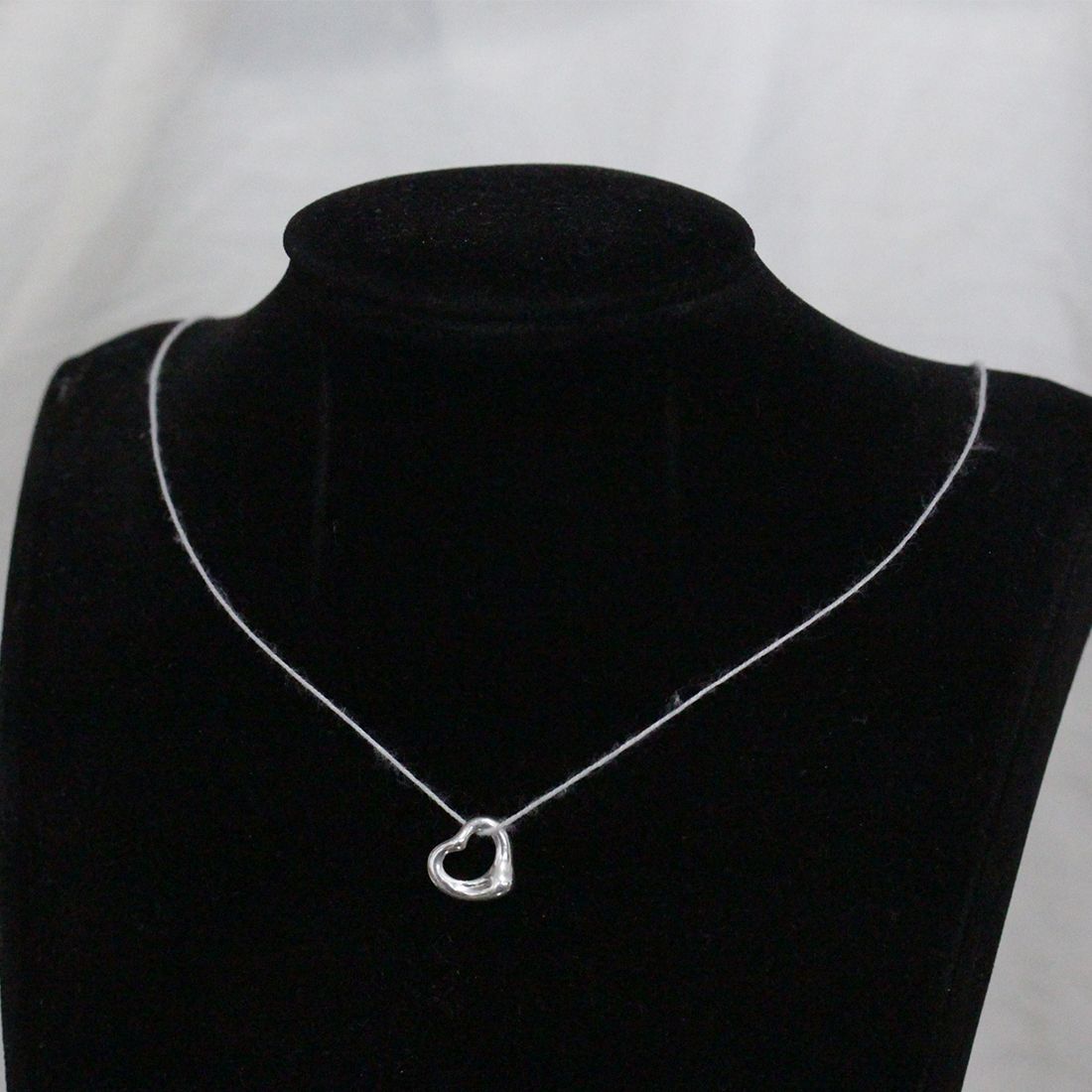 Tiffany & Co Open Heart Pendant Top Set — view 4