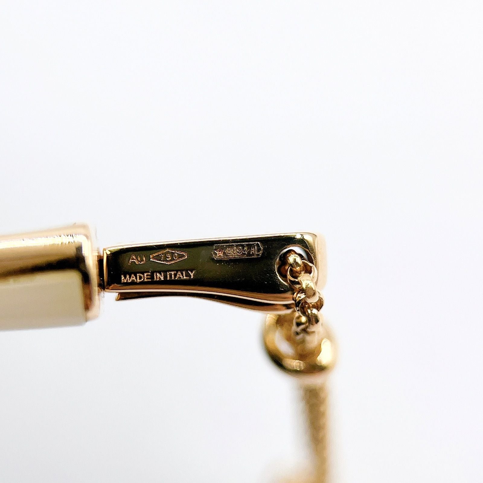 Bvlgari Shell Diamond Pink Gold Bracelet 16.5 cm — view 7