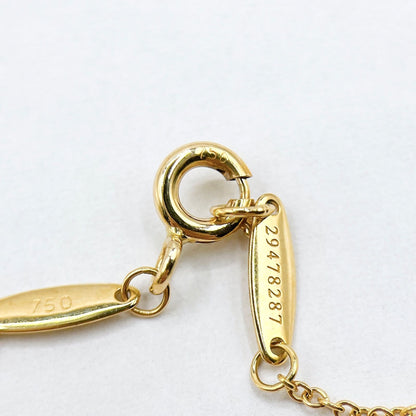 Tiffany & Co by the Yard Diamond Yellow Gold Necklace 40.5 cm — view 8