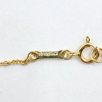 Tiffany & Co Open Heart Yellow Gold Necklace 40 cm — view 4