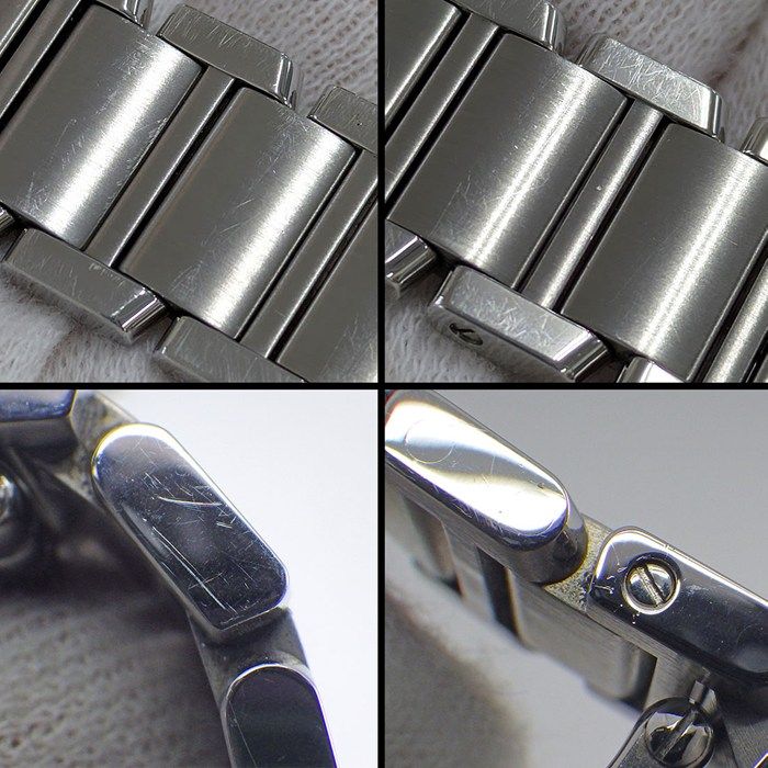 Cartier Watch Tank Francaise SM Square Ivory Dial SS Quartz Analog — view 7
