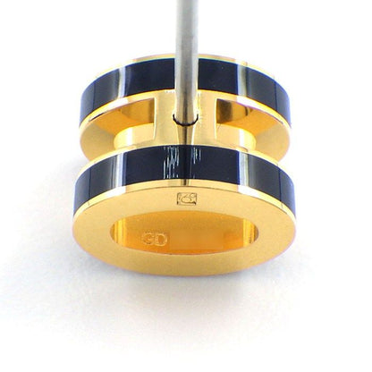 Hermes Earrings Pop Mini Black Lacquer — view 5