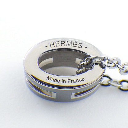 Hermes Necklace Pop Mini Black Lacquer Metal — view 4