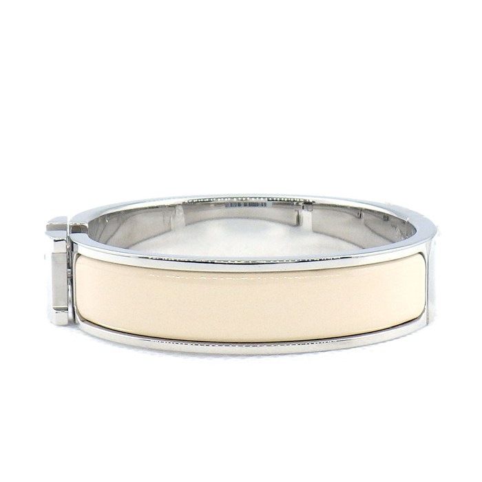 Hermes Bangle Click PM Cles Mu Enamel Metal Bracelet — view 2