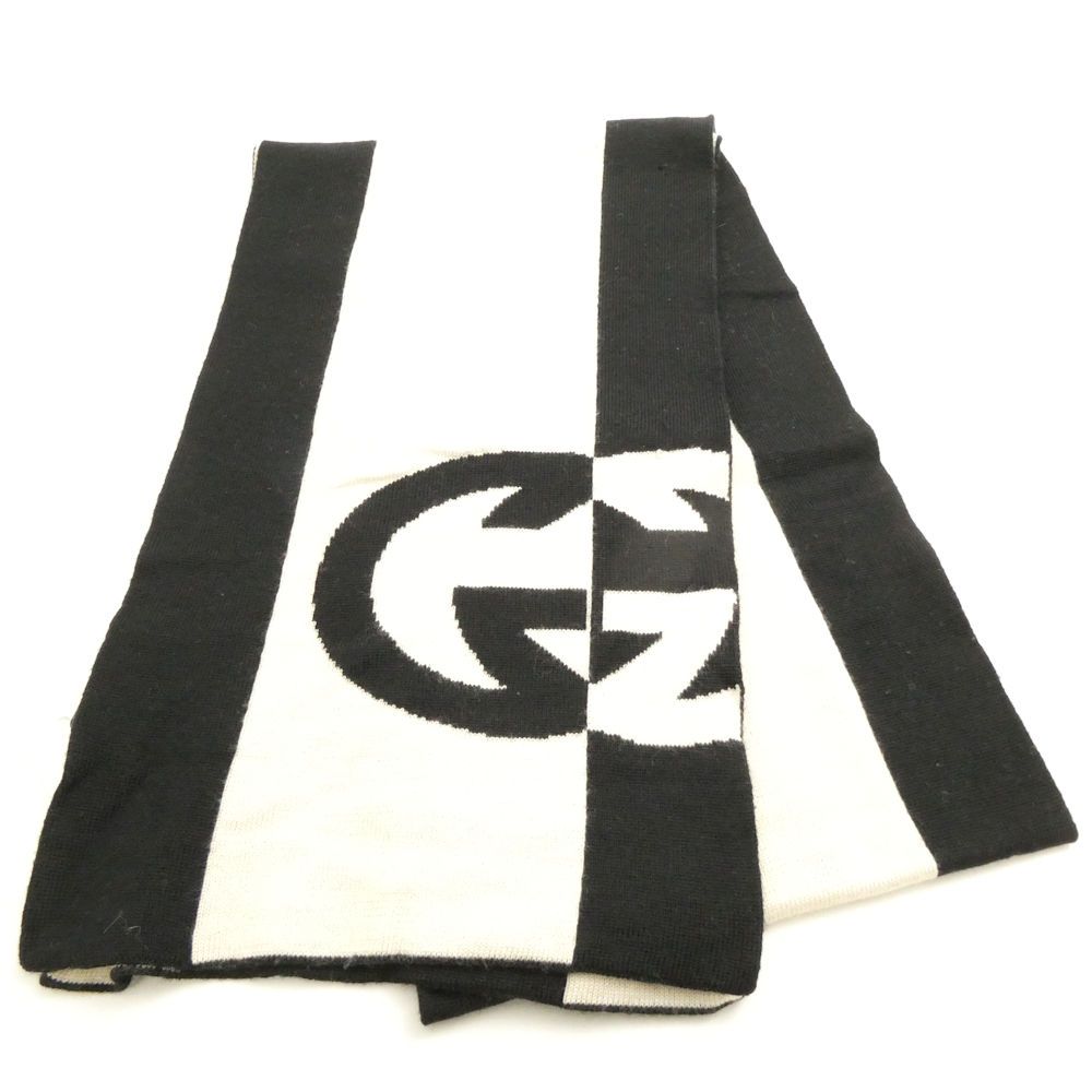 Gucci Scarf Wool Scarves Gold