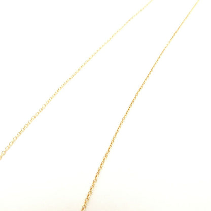 Tiffany & Co T Smile Pendant Yellow Gold Diamond Small Necklace — view 4