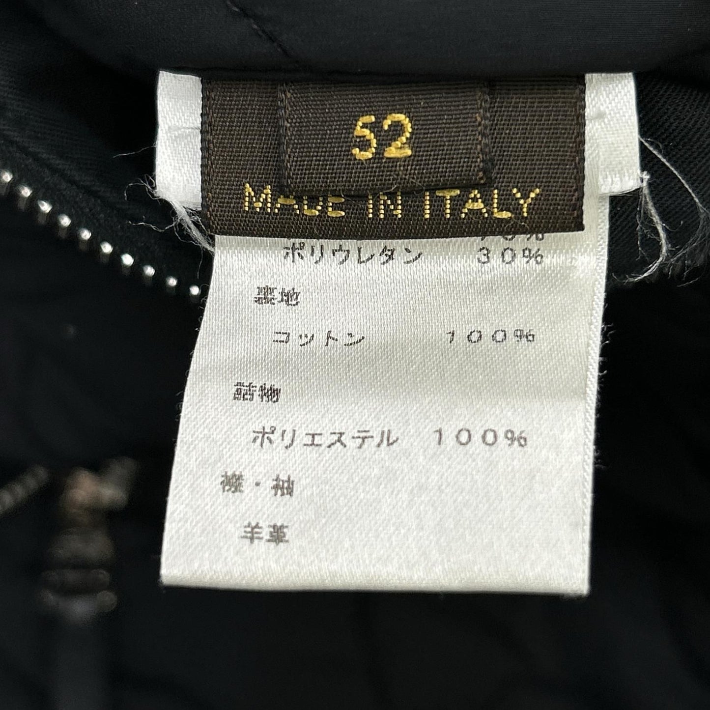 Louis Vuitton Black Nylon Quilted Jacket 52 — view 5