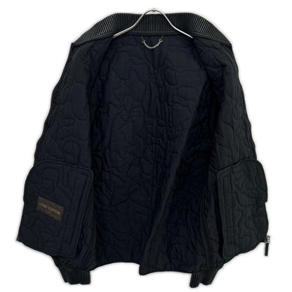Louis Vuitton Black Nylon Quilted Jacket 52 — view 3