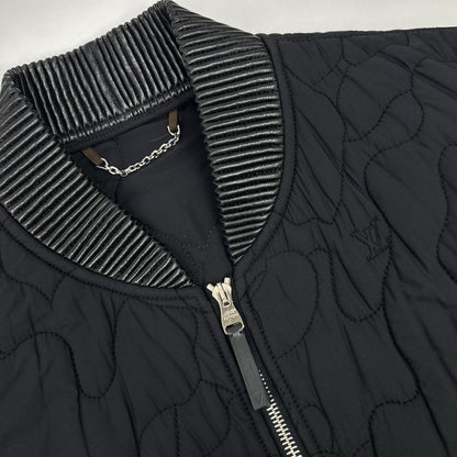 Louis Vuitton Black Nylon Quilted Jacket 52 — view 7