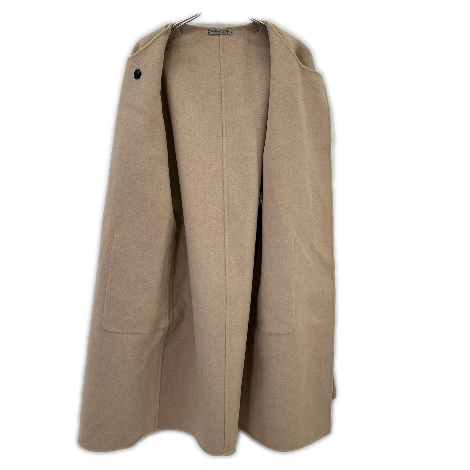 Bottega Veneta Light Beige Cashmere Coat — view 3