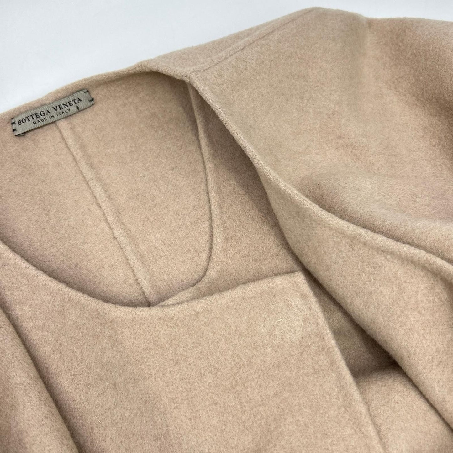 Bottega Veneta Light Beige Cashmere Coat — view 8