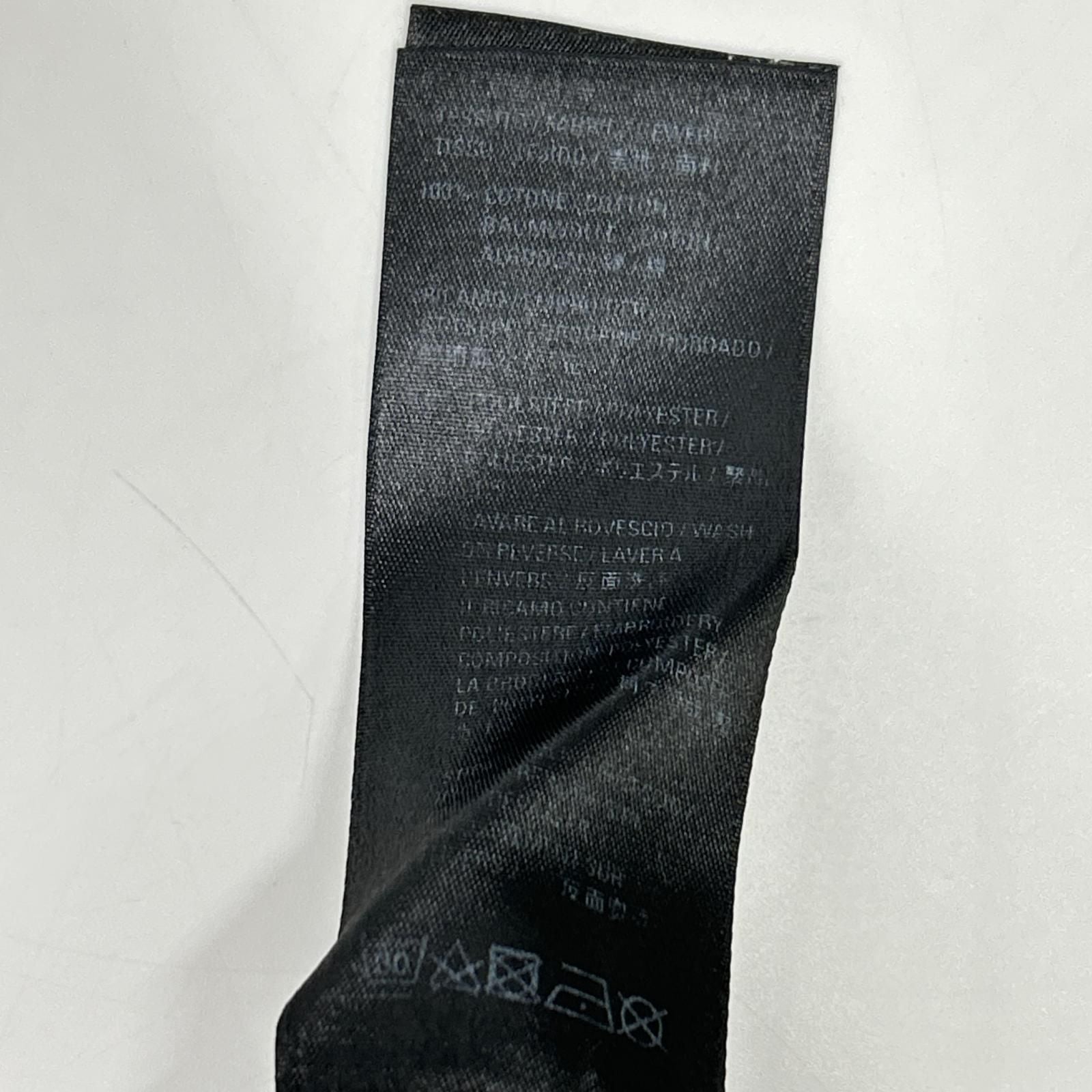 Balenciaga Logo Embroidery Crew Neck T-Shirt — view 6