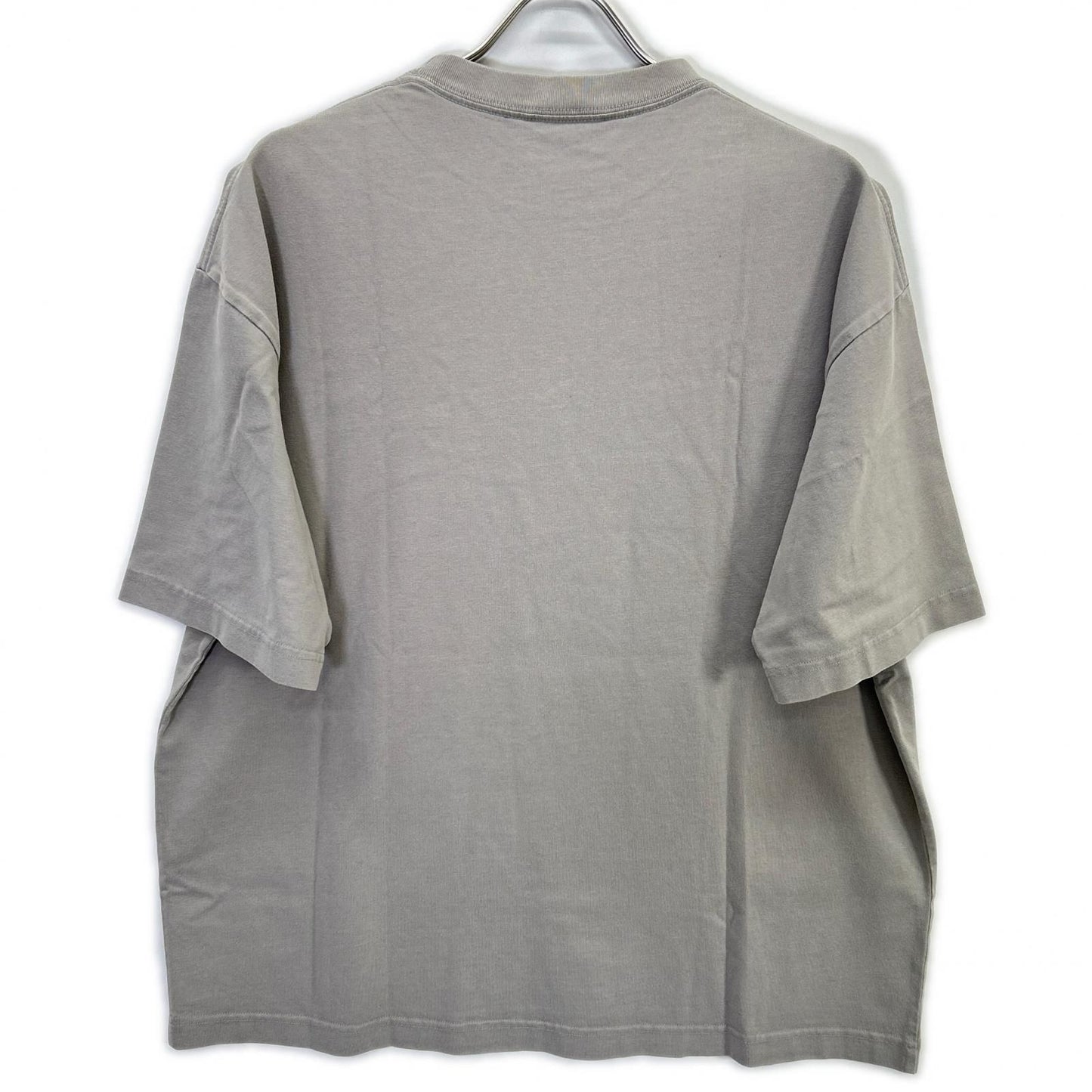 Balenciaga Logo Embroidery Crew Neck T-Shirt — view 2