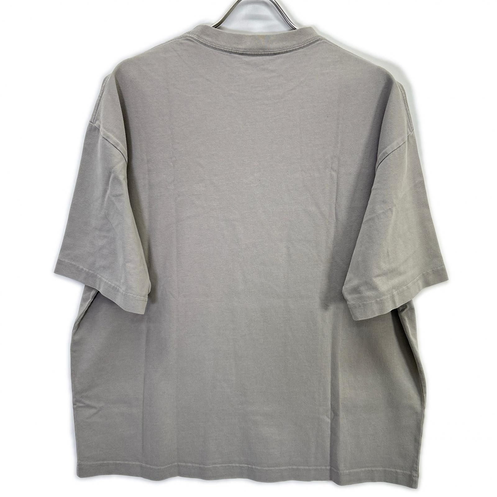Balenciaga Logo Embroidery Crew Neck T-Shirt — view 2