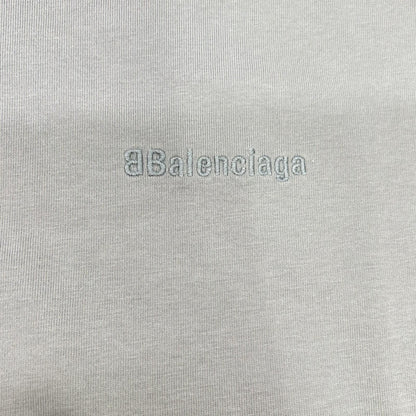 Balenciaga Logo Embroidery Crew Neck T-Shirt — view 8