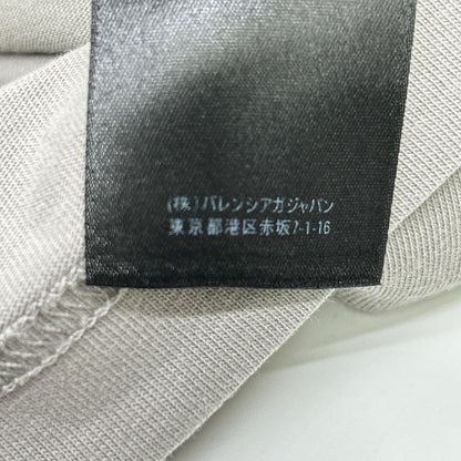 Balenciaga Logo Embroidery Crew Neck T-Shirt — view 5
