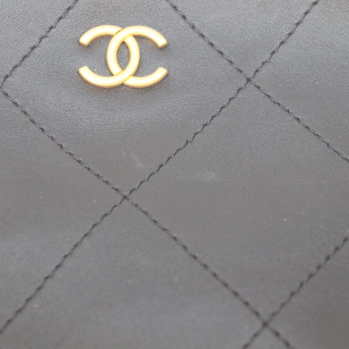 Chanel Black Calfskin Shopping Tote — view 9