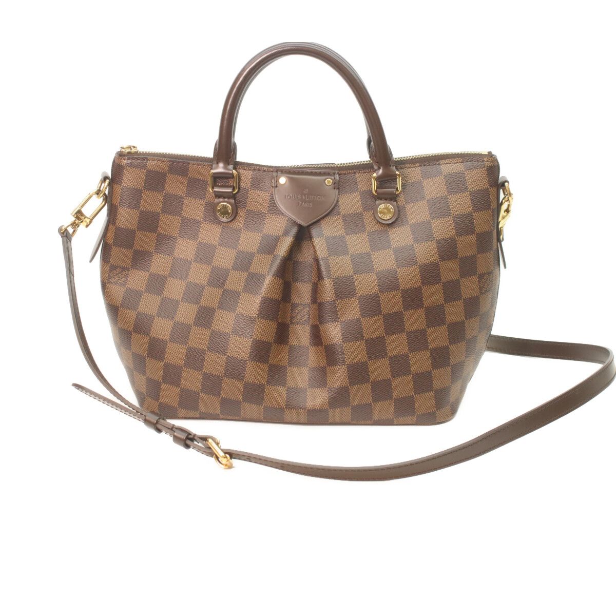 Louis Vuitton Damier Sienna PM 2-Way Handbag