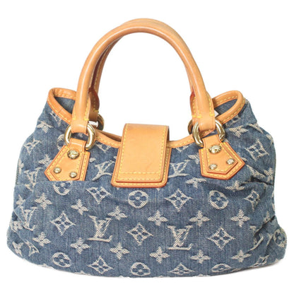 Louis Vuitton Monogram Denim Pleaty Handbag — view 3