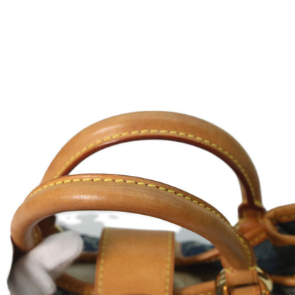 Louis Vuitton Monogram Denim Pleaty Handbag — view 7