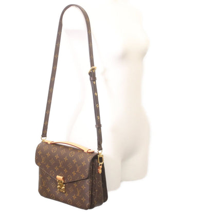Louis Vuitton Monogram Pochette Metis MM Shoulder Bag — view 8