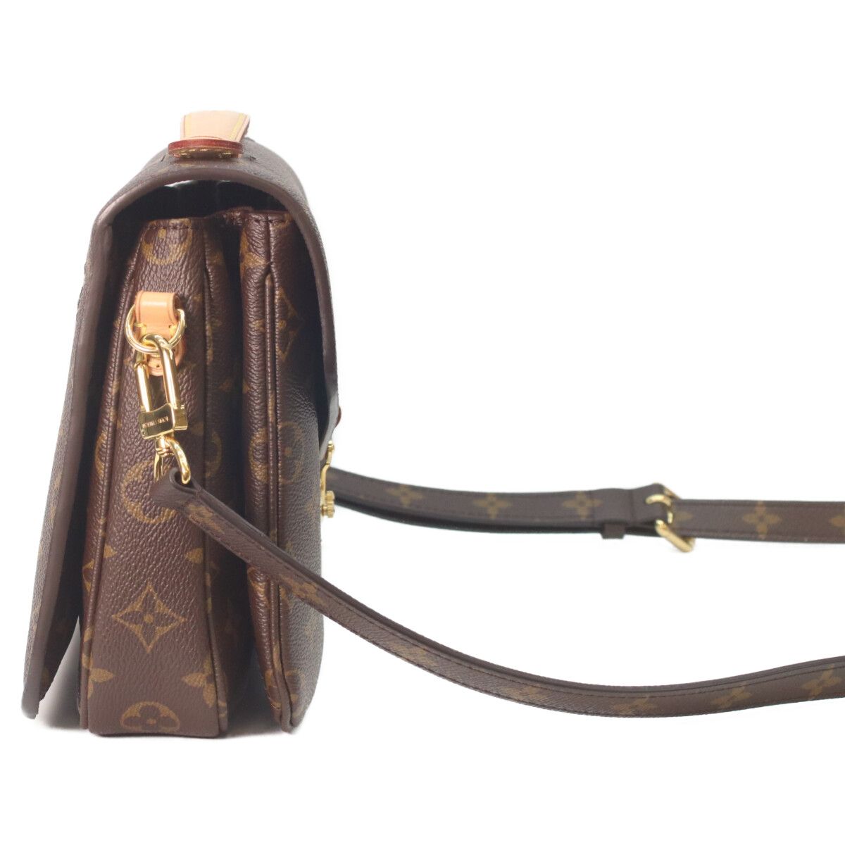 Louis Vuitton Monogram Pochette Metis MM Shoulder Bag — view 4