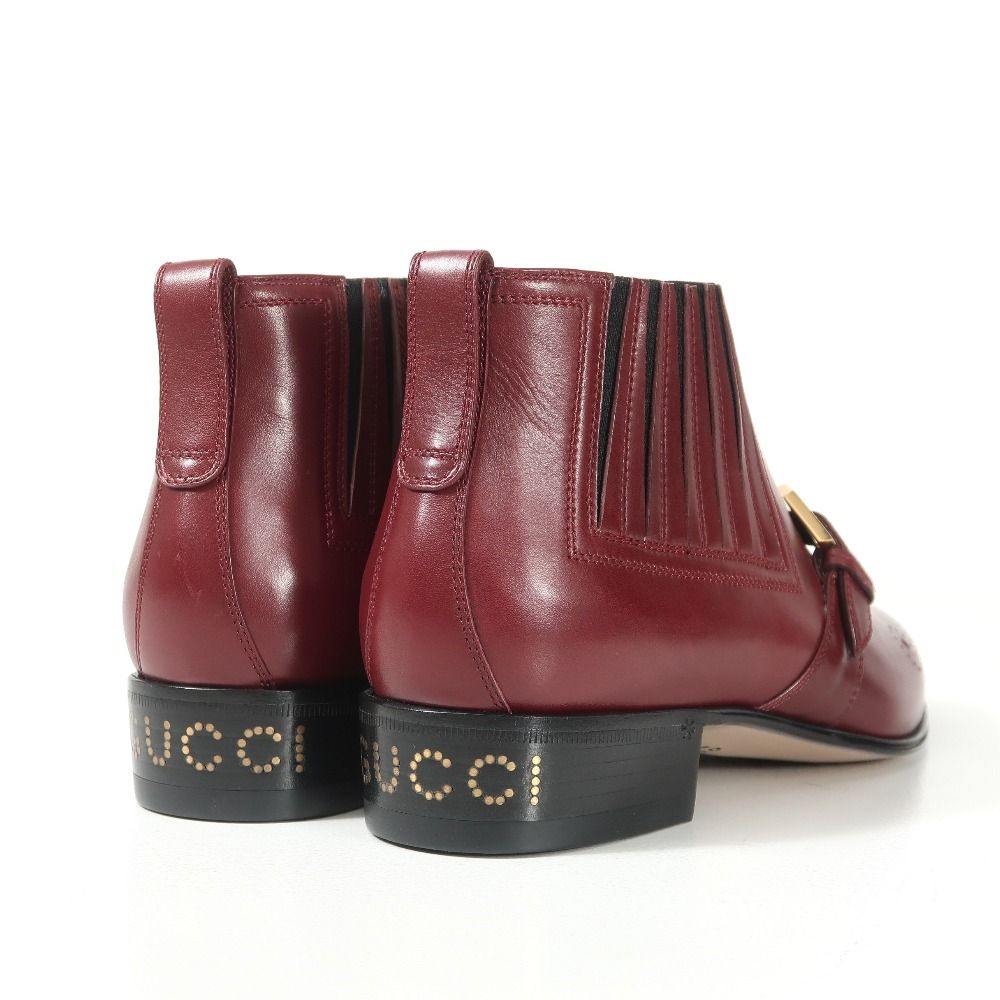 Gucci Boots 36 Side Gore Shoes Medallion — view 2