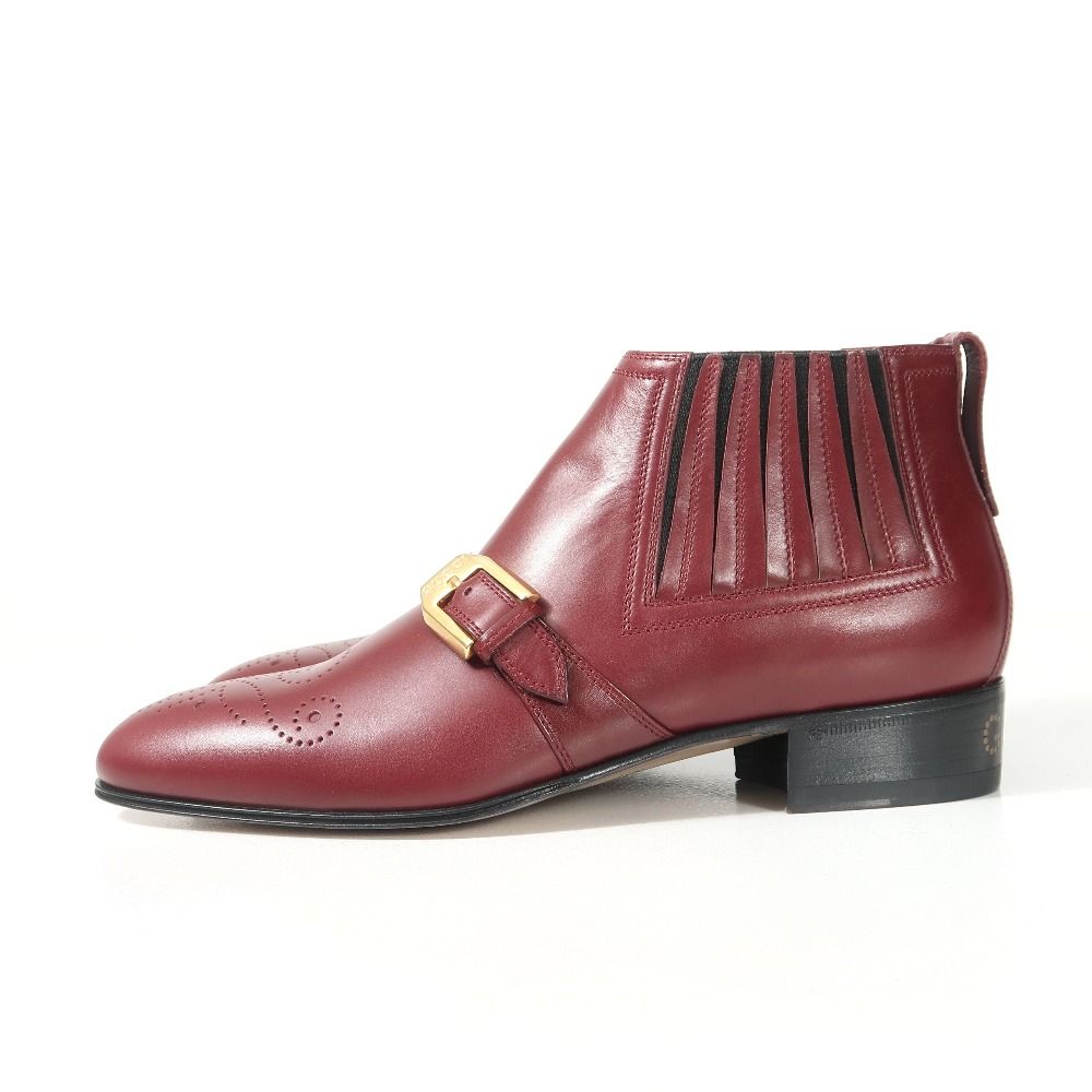 Gucci Boots 36 Side Gore Shoes Medallion — view 3