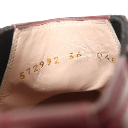Gucci Boots 36 Side Gore Shoes Medallion — view 8