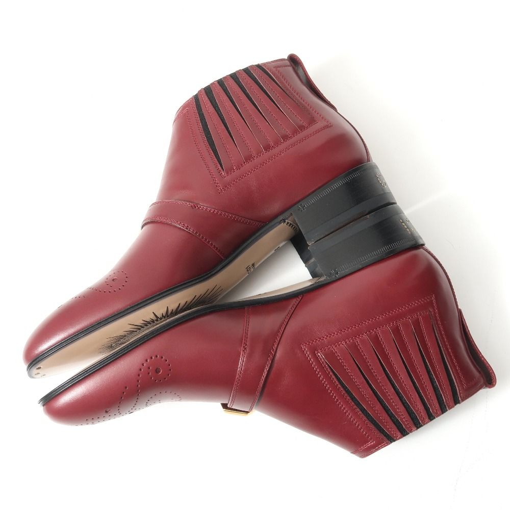 Gucci Boots 36 Side Gore Shoes Medallion — view 6