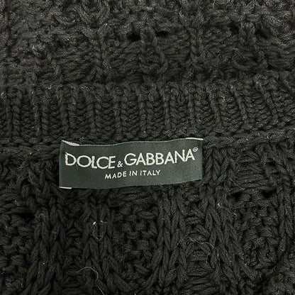 Dolce & Gabbana Cardigan 36 S Black Short Sleeve — view 3