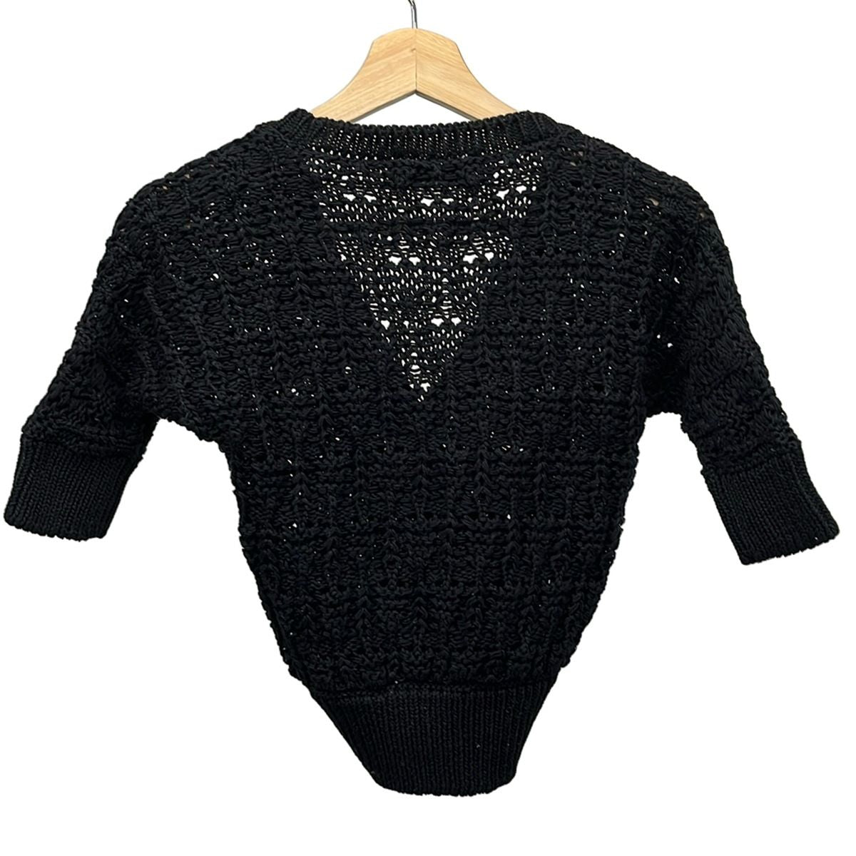 Dolce & Gabbana Cardigan 36 S Black Short Sleeve — view 2