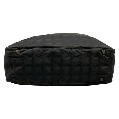 Chanel Tote New Travel Line GM Black Leather — view 5
