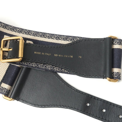 Dior Belt 75 Logo Embroidery — view 8