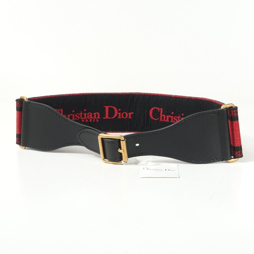 Dior Belt 75 Logo Embroidery — view 2