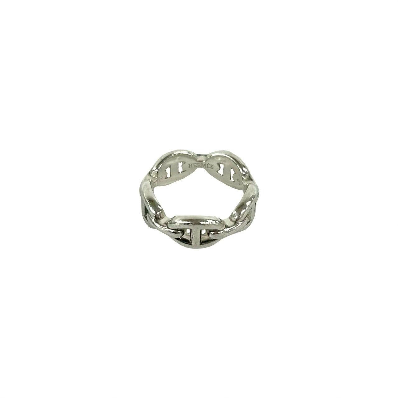 Hermes Enchainee 925 Sterling Silver Ring — view 4