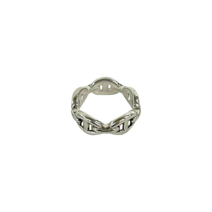 Hermes Enchainee 925 Sterling Silver Ring — view 5