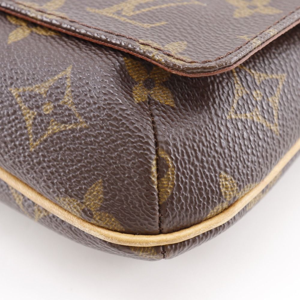 Louis Vuitton Musette Tango Monogram Canvas Brown Shoulder Bag — view 5