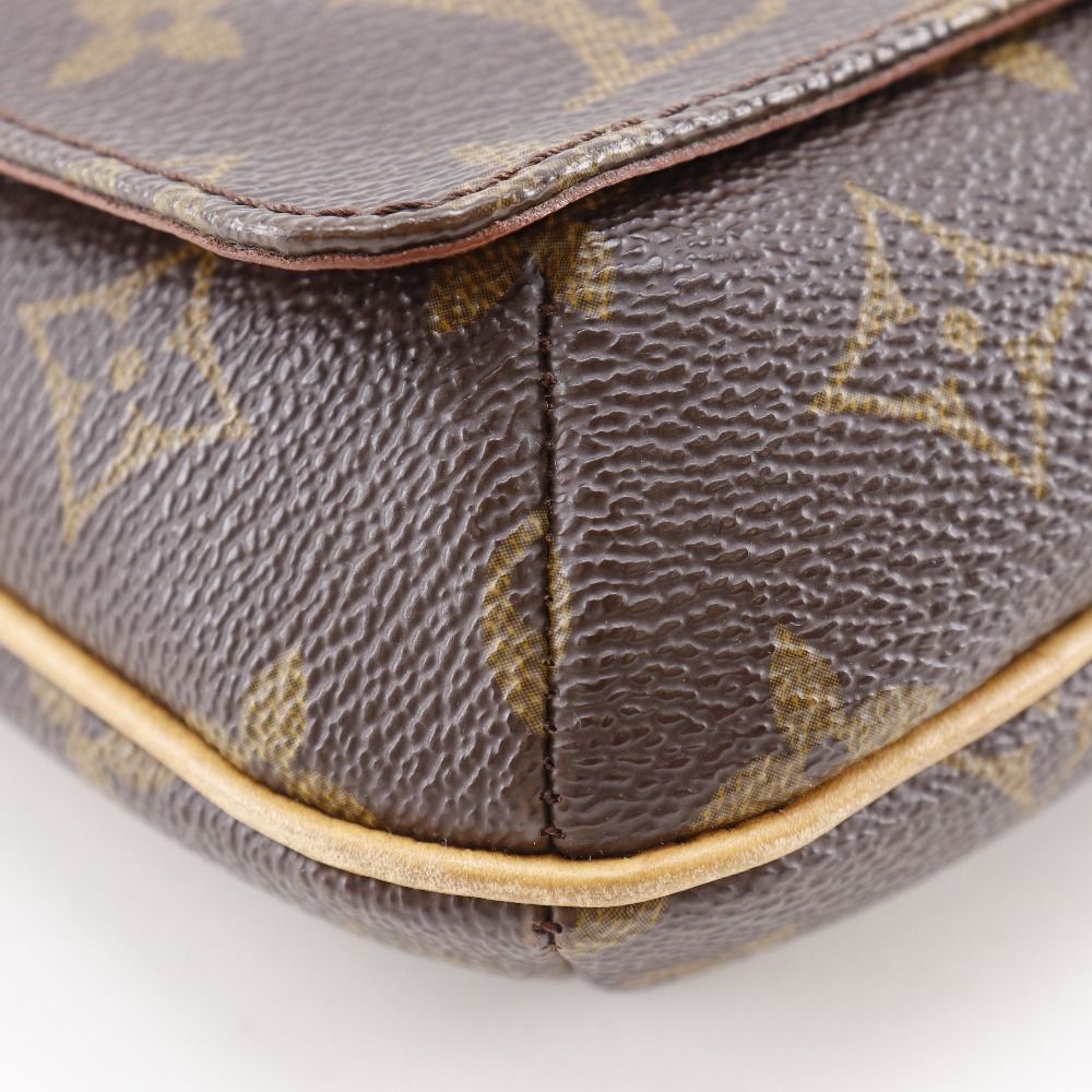 Louis Vuitton Musette Tango Monogram Canvas Brown Shoulder Bag — view 4